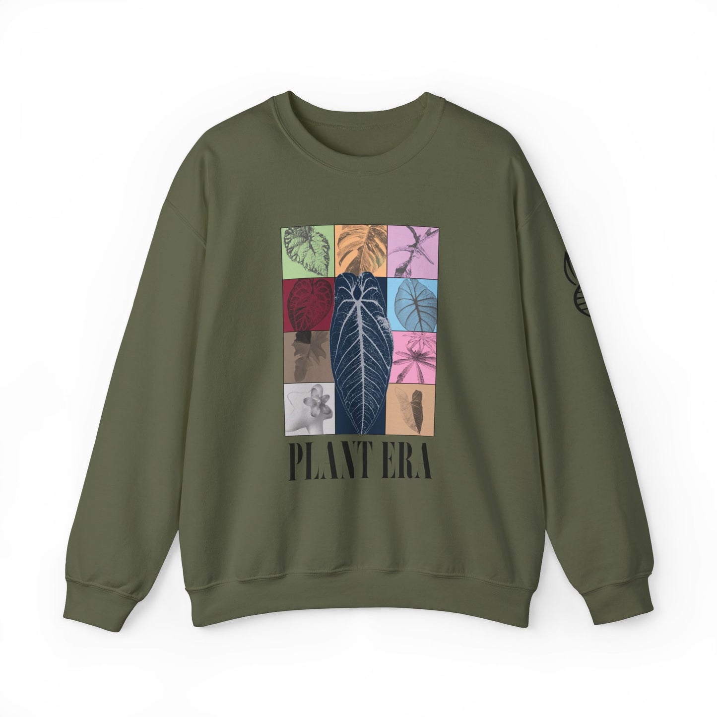 Plant Era Botanical Crewneck Sweatshirt | Houseplant Lover Pullover | Unique Plant Collector Sweatshirt