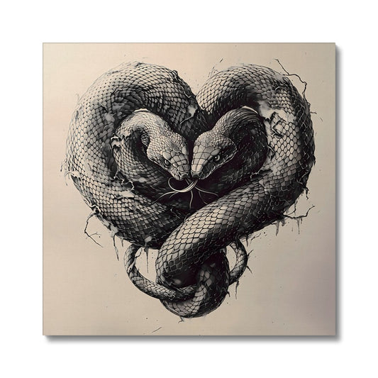 Snake Lover Canvas