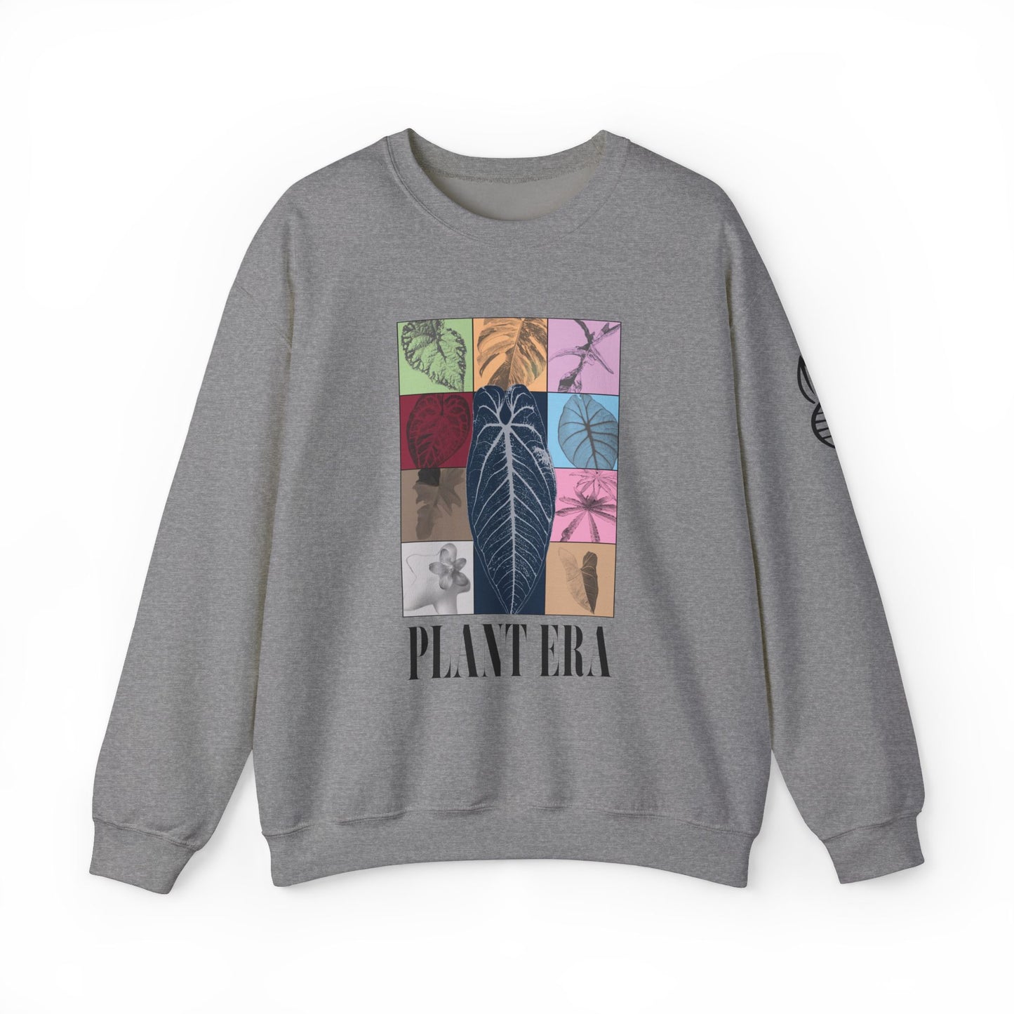 Plant Era Botanical Crewneck Sweatshirt | Houseplant Lover Pullover | Unique Plant Collector Sweatshirt