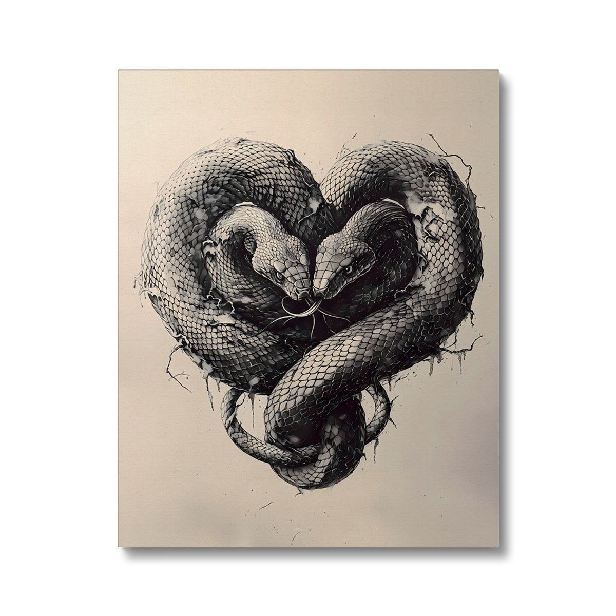 Snake Lover Canvas